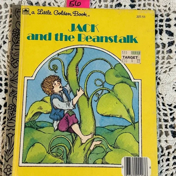 Little Golden Book Set - Mother Goose & Jack and the Beanstalk - Picture 2 of 5